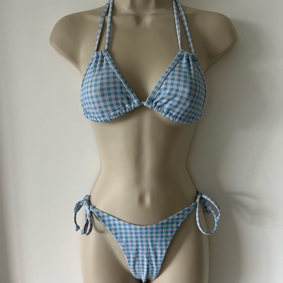 Gingham Bikini Set - Picture 4 of 10